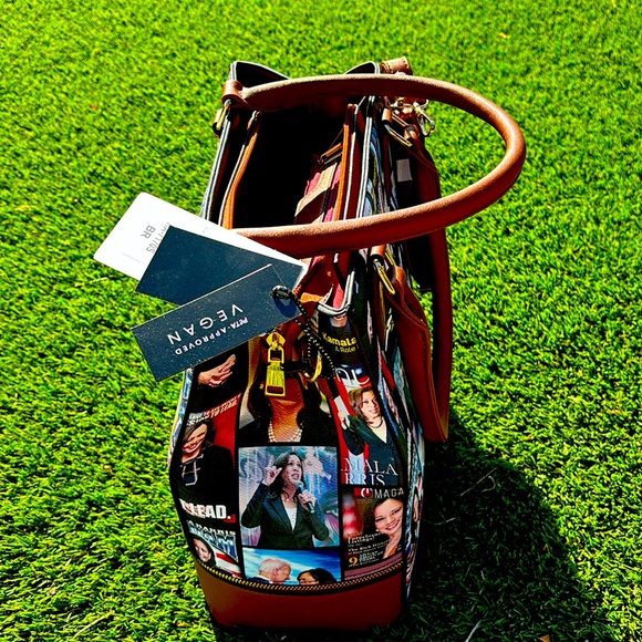COPY - 2 IN 1 Kamala Harris Handbag - Picture 3 of 6